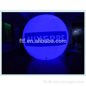 Custom Logo Inflatable Helium Balloon Advertising Balloon led Balloon For Sale 2017